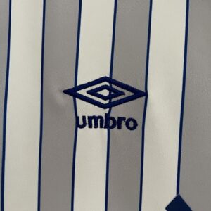 Camiseta Everton 1990 Retro Local - vista parcial del pecho
