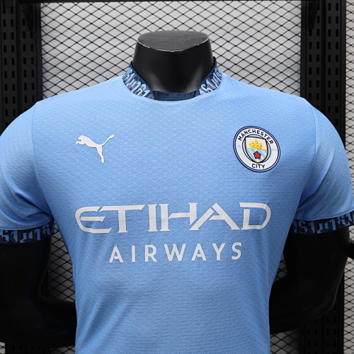 Camiseta Manchester City 2023/24 Local Versión Jugador - detalle