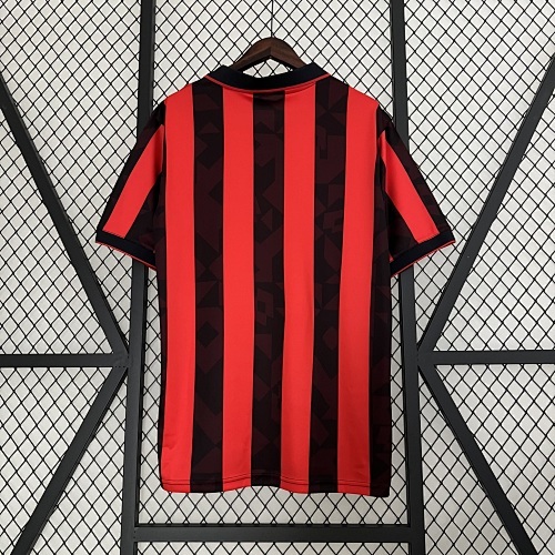 Camiseta AC Milan 1978/79 Retro Local - vista trasera
