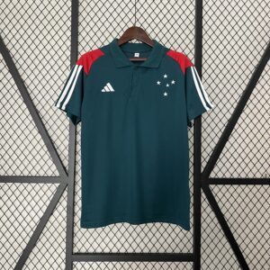 Camiseta Cruzeiro 2024 Polo — detalle