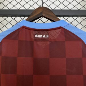 Camiseta Aston Villa 1982 Retro Local - detalle