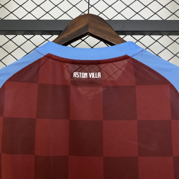 Camiseta Aston Villa 1982 Retro Local - detalle