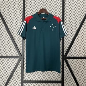 Camiseta Cruzeiro 2024 Polo — detalle