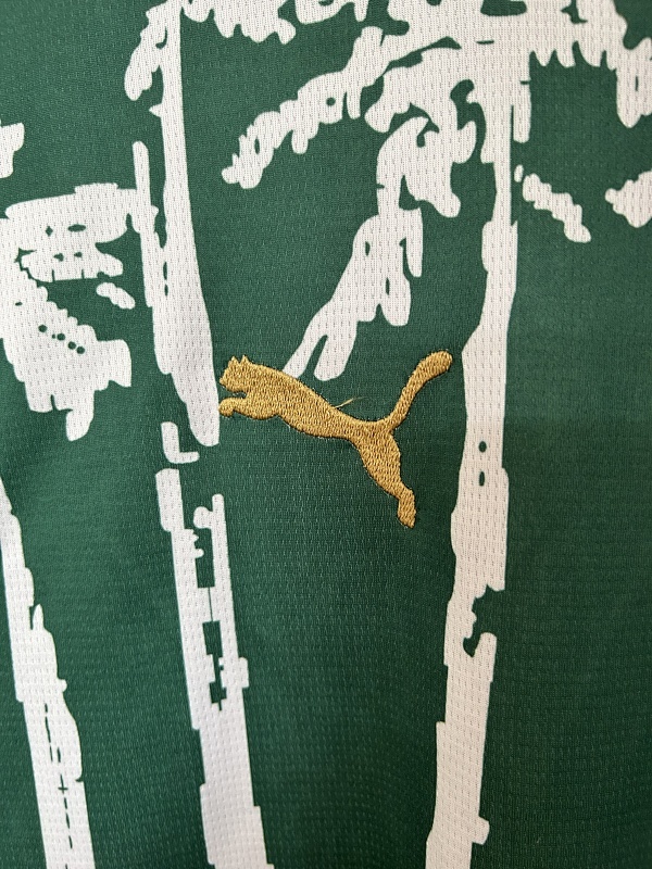 Camiseta Palmeiras 2023 Edición Especial — detalle de la tela elástica