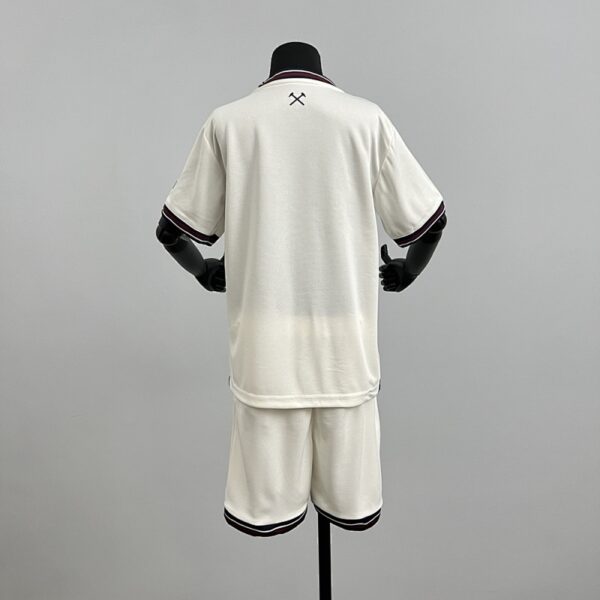 Camiseta West Ham United 2023/24 Visita Niño - detalle