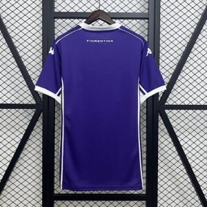 Camiseta Fiorentina 2024/25 Local - detalle de ribete blanco