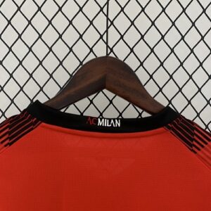 Camiseta AC Milan 2020/21 Local Manga Larga - detalle