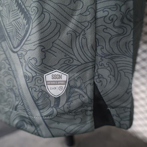 Camiseta Napoli 2023/24 Edición Especial Samurai - detalle