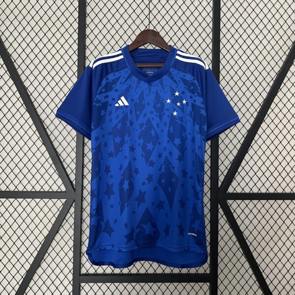 Camiseta Cruzeiro 2024/25 Local — detalle