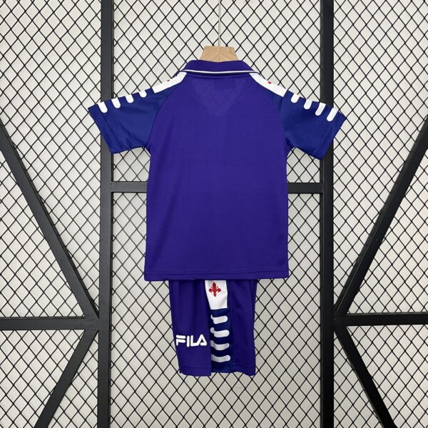 Camiseta Fiorentina 1998 Retro Local - detalle