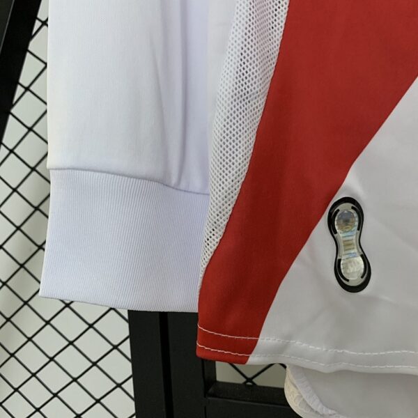 Camiseta River Plate 2003/04 Retro Local Manga Larga - detalle