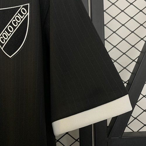 Camiseta Colo Colo 1991 Retro Local Aniversario - detalle