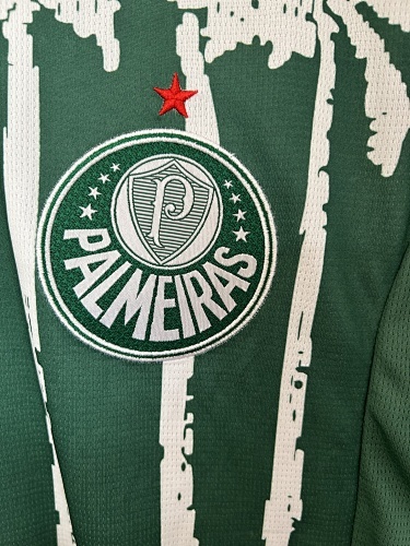 Camiseta Palmeiras 2023 Edición Especial — detalle de la parte posterior del cuello