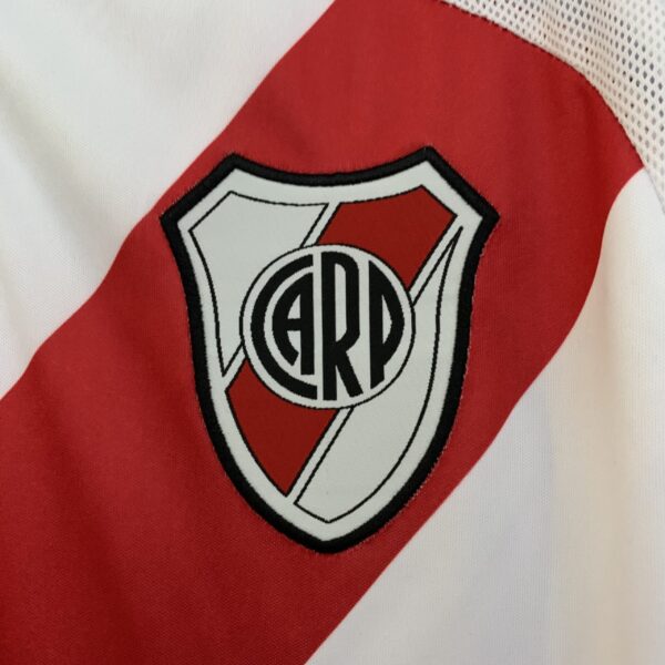 Camiseta River Plate 2003/04 Retro Local Manga Larga - detalle