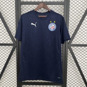 Camiseta Bahia 2024 Entrenamiento — detalle sombra y luz