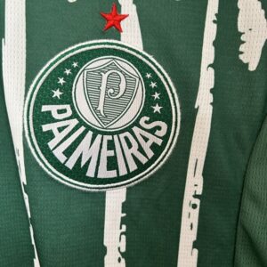 Camiseta Palmeiras 2023 Edición Especial — detalle del diseño de las palmeras