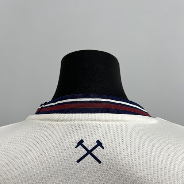 Camiseta West Ham United 2023/24 Visita Niño - detalle