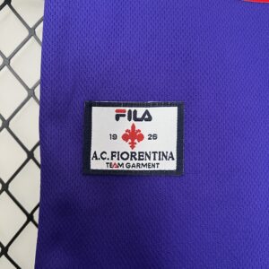 Camiseta Fiorentina 1998 Retro Local - detalle