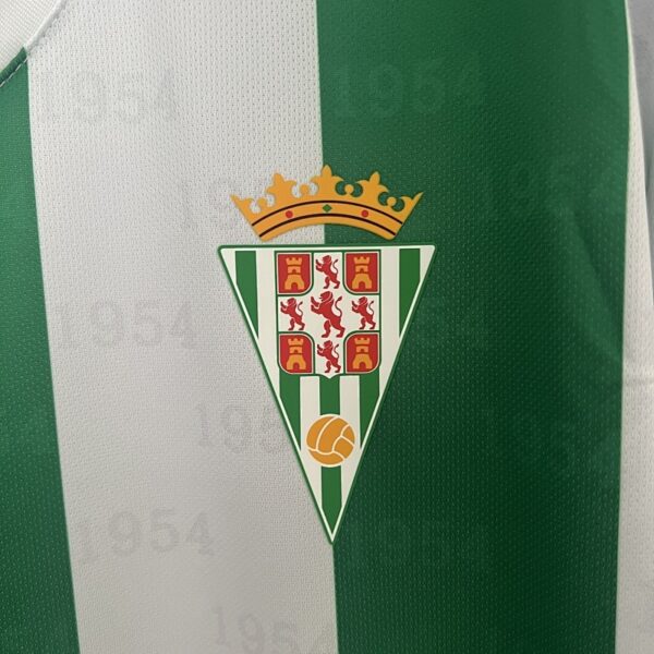 Camiseta Córdoba CF 2024/25 Local — detalle