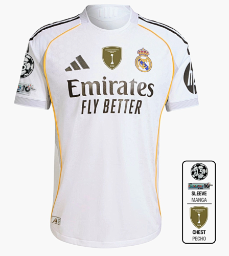 Camiseta Real Madrid 2024/25 Local — vista frontal