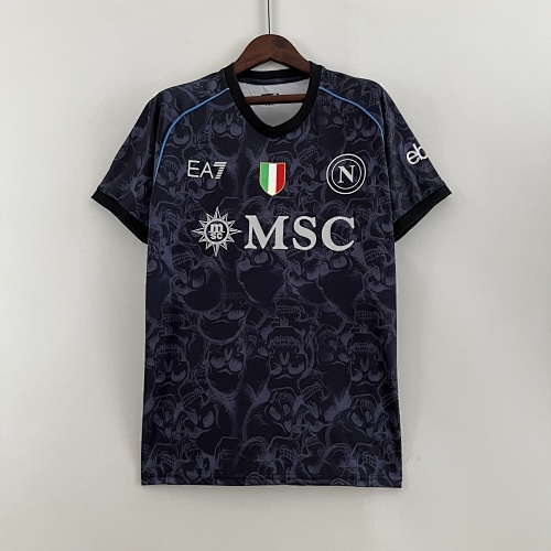 Camiseta Napoli 2023/24 Edición Especial - detalle de la impresión del patrón