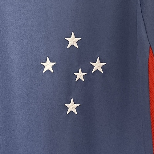 Camiseta Cruzeiro 2024 Entrenamiento — detalle de la ventilación