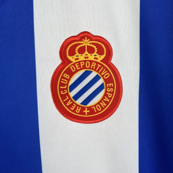 Camiseta RCD Espanyol 2000/01 Retro Local — detalle