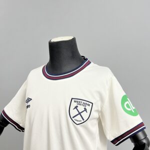Camiseta West Ham United 2023/24 Visita Niño - detalle