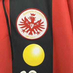 Camiseta Eintracht Frankfurt 1999/00 Retro Local - detalle costura lateral