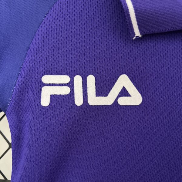 Camiseta Fiorentina 1998 Retro Local - detalle