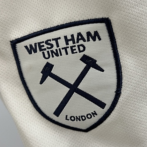 Camiseta West Ham United 2023/24 Visita Niño - detalle
