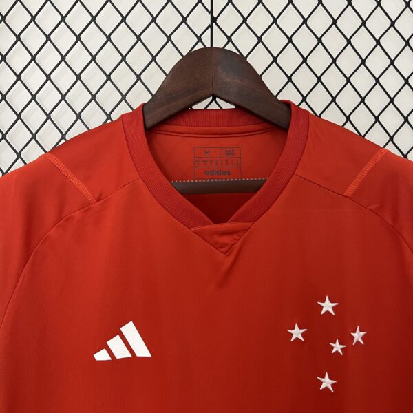 Camiseta Cruzeiro 2024 Entrenamiento — detalle calidad