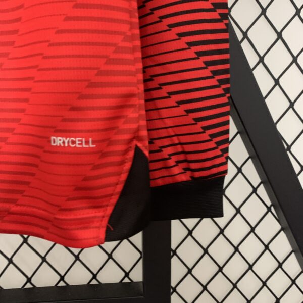 Camiseta AC Milan 2020/21 Local Manga Larga - detalle