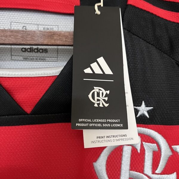 Camiseta Flamengo 2024 Local — detalle