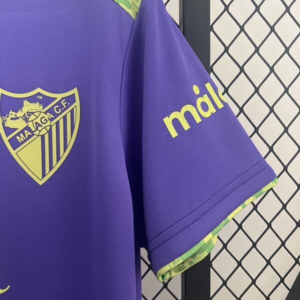 Camiseta Málaga C.F. 2023/24 Visita — detalle