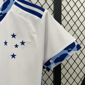 Camiseta Cruzeiro 2024/25 Visita Mujer — detalle general