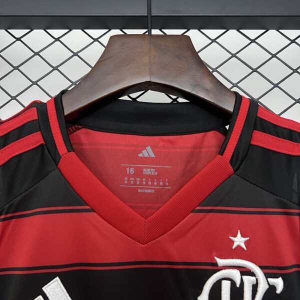 Camiseta Flamengo 2023/24 Local Niño — detalle