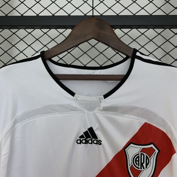 Camiseta River Plate 2003/04 Retro Local Manga Larga - detalle