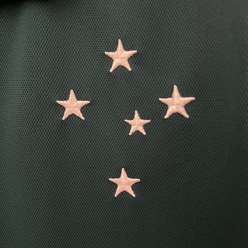 Camiseta Cruzeiro 2024 Polo — detalle