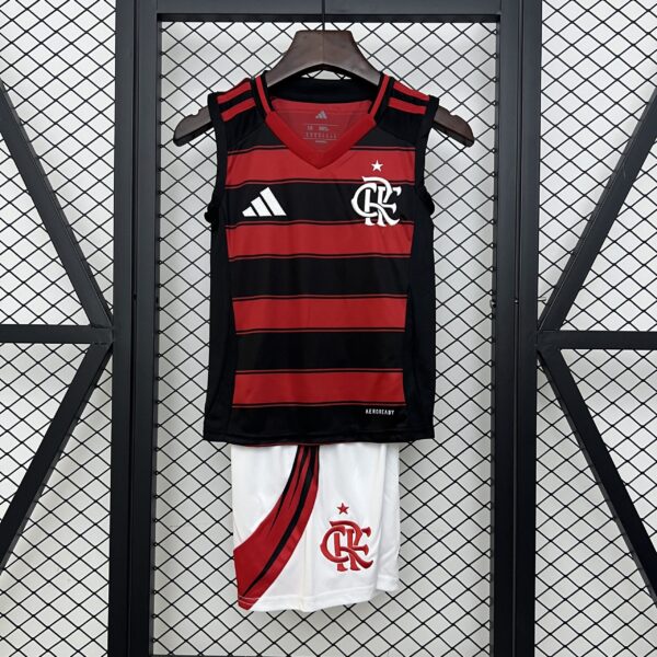 Camiseta Flamengo 2023/24 Local Niño — detalle