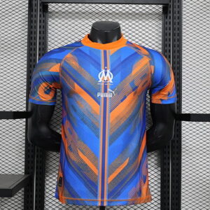 Camiseta Olympique de Marseille 2023/24 Tercera Versión Jugador - detalle escudo