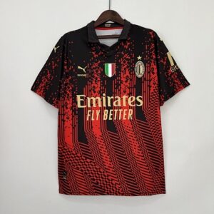 Camiseta AC Milan 2022/23 Visita - detalle escudo