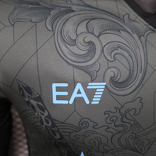 Camiseta Napoli 2023/24 Edición Especial Samurai - detalle