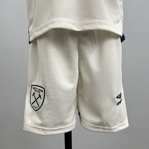 Camiseta West Ham United 2023/24 Visita Niño - detalle