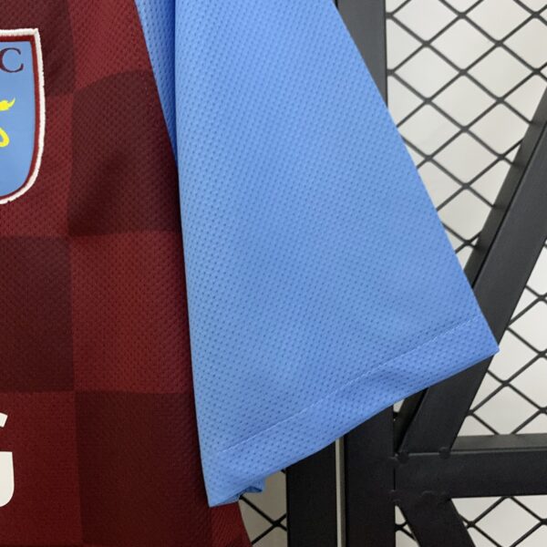 Camiseta Aston Villa 1982 Retro Local - detalle