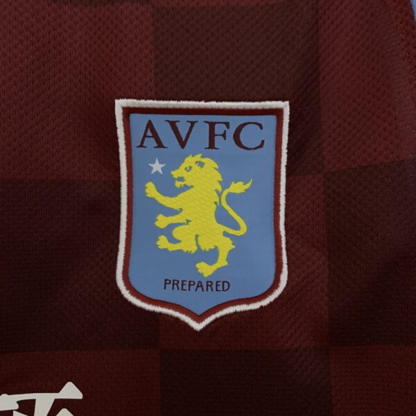 Camiseta Aston Villa 1982 Retro Local - detalle