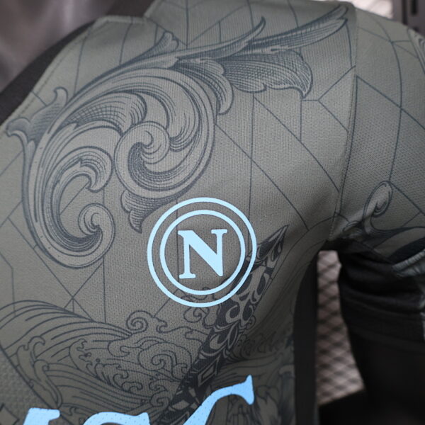 Camiseta Napoli 2023/24 Edición Especial Samurai - detalle