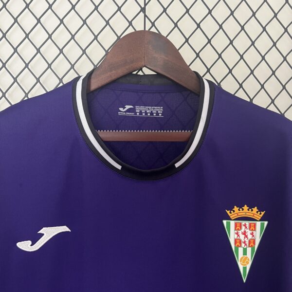 Camiseta Cordoba CF 2023/24 Visita — detalle
