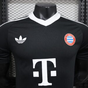 Camiseta FC Bayern München 1998 Retro Arquero Manga Larga - detalle