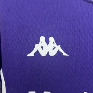 Camiseta Fiorentina 2024/25 Local - primer plano de la manga